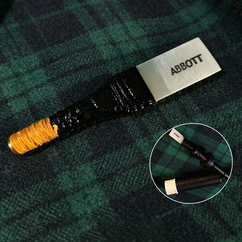 Bagpipe Practice Chanter Reed Handmade Portable Bagpipe Reed Bagpipes Chanter Replacement Parts Scottish Bagpipes Accessories