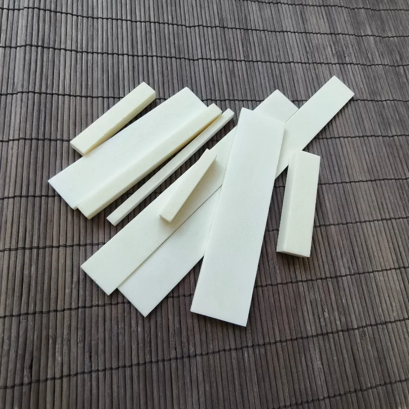 

1PC Buffalo Bovine Bone Knife Handle Scales Slabs DIY Making Material Multi-size