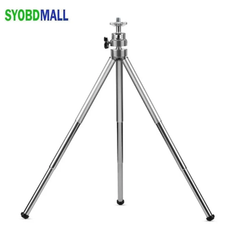 30cm/20cm 3 Section Metal Tripod Stainless Steel Camera Holder Mini Desktop Stand Suitable for Projector DV Selfie Accessories