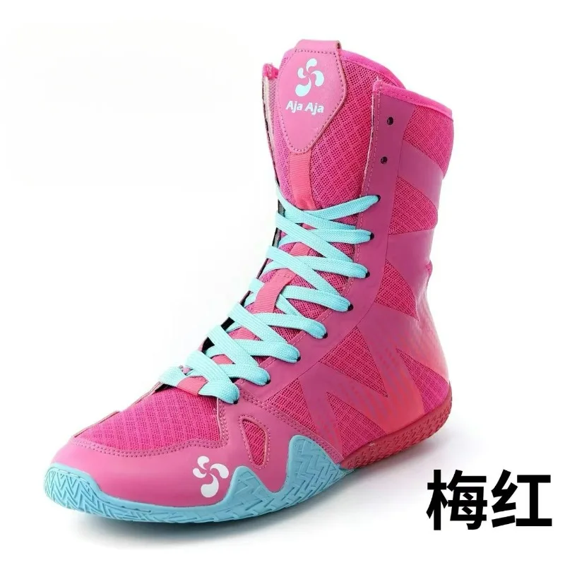 

Professional Boxing Shoes for Mens Luxury Brand Wrestling Boots Man Breathable Fighting Shoes Men Good Quality Gym Training Shoe
