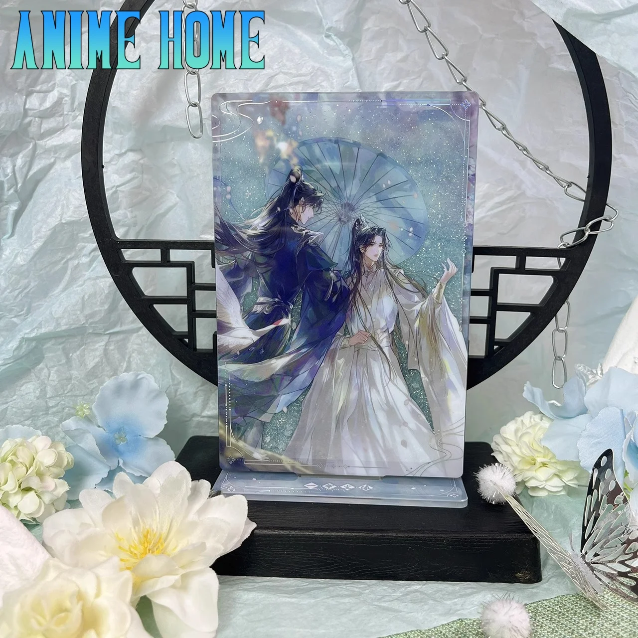 Anime The Husky and His White Cat Shizun Chu Wanning Mo Ran BL Acrylic Flowing Stand Display Cosplay Original Kids Gift