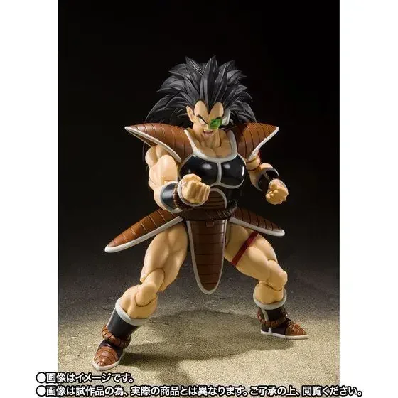 متوفر 100% الأصلي بانداي Shf Sh Figuarts Raditz عمل الشكل أنيمي نموذج اللعب التماثيل البلاستيكية الهدايا جمع الهدايا