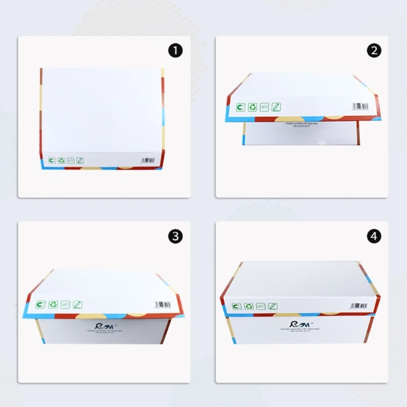 Whiteboard Foldable Desktop Writing Board Double-Sided Whiteboard Reminder Board Dry Erases Whiteboard for Home