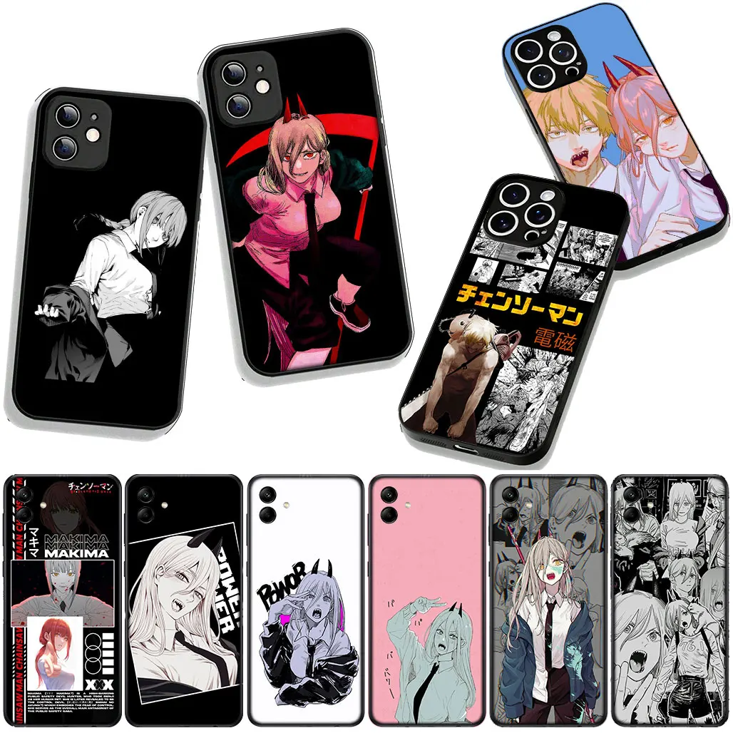 Tatsuki Fujimoto بالمنشار رجل جير أنيمي لموتورولا موتو G24 G54 G05 G55 G75 G85 G15 Power Edge 50 30 Fusion 40 neo Pro Case #6