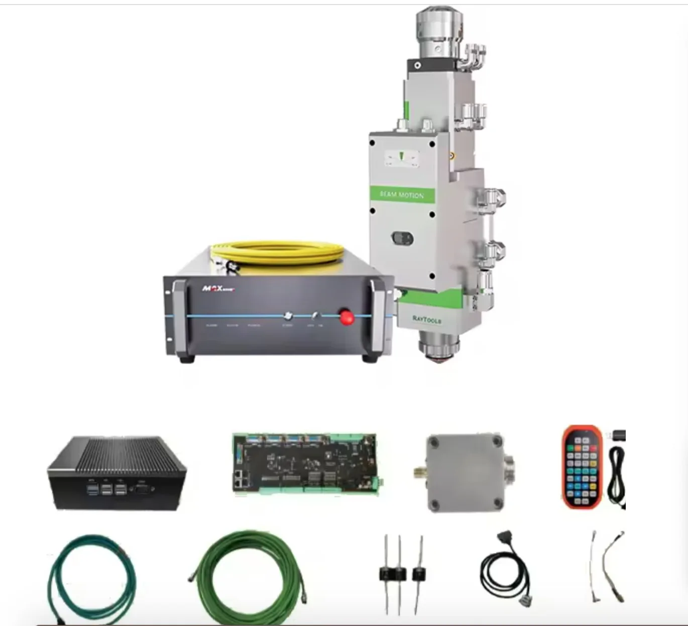 3000w Fiber Parts (MAX Fiber Source 3000w+Raytools Head BM110+Raytools XC3000S Control System)
