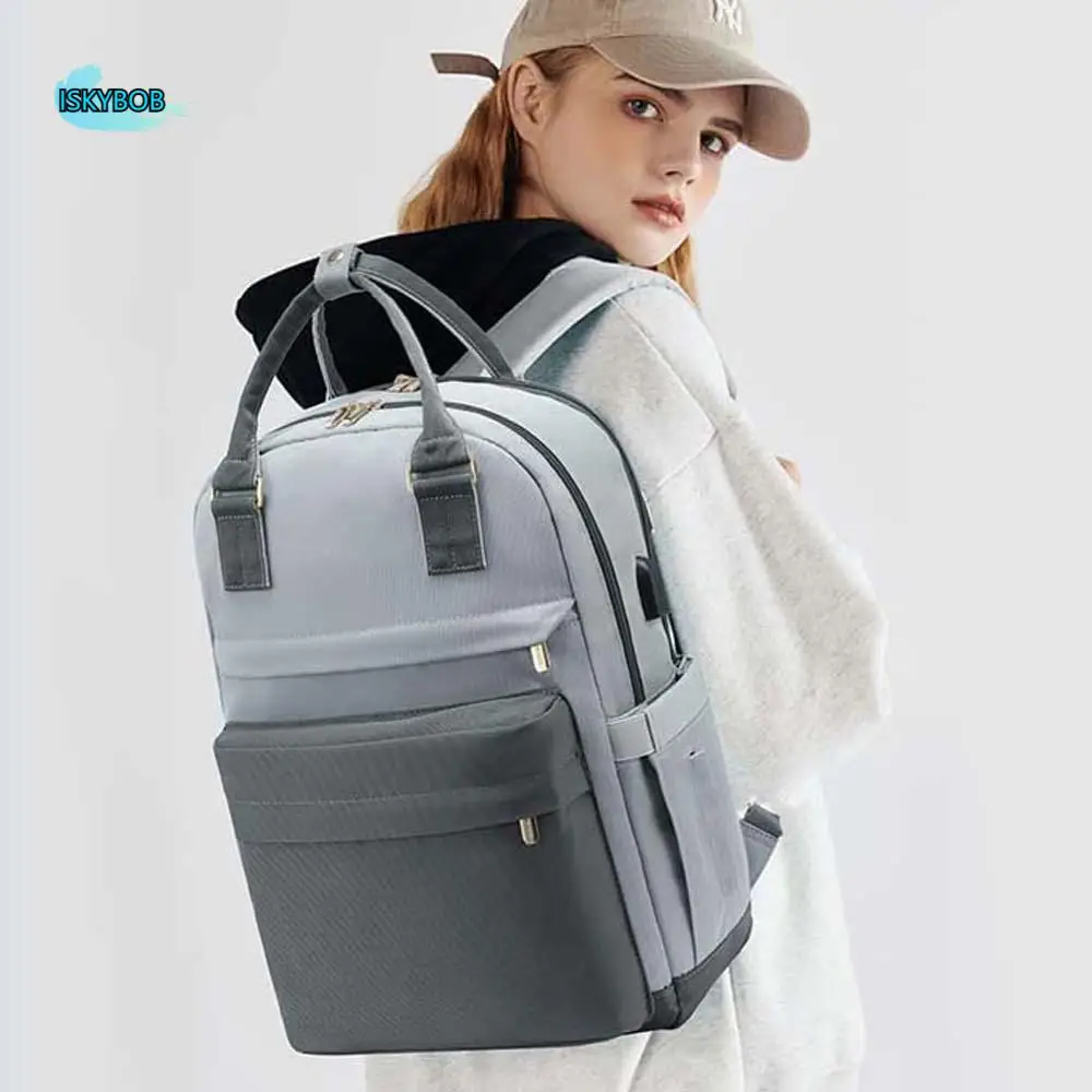 

Oxford Cloth Laptop Backpack 16 inch Large Capacity Large capacity School Bag Waterproof Polyester Mountaineering Bag Outdoor