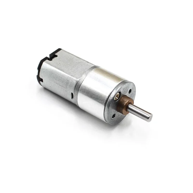 ZGA16 Kleine 16mm Volledig Metalen Versnellingsbak Reductiemotor DC 3V 240RPM Lage Snelheid Grote Koppel Reductiemotor D-as DIY Robot Auto
