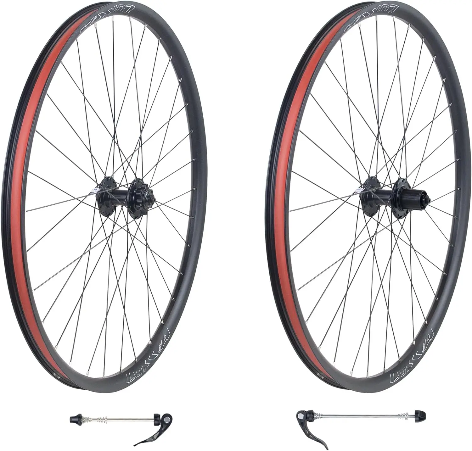 ZUKKA Bike 26/27.5/29 Inch MTB Wheel Set Aluminium Alloy Double Wall Rims for Mountain Bike Front Rear Wheelsets