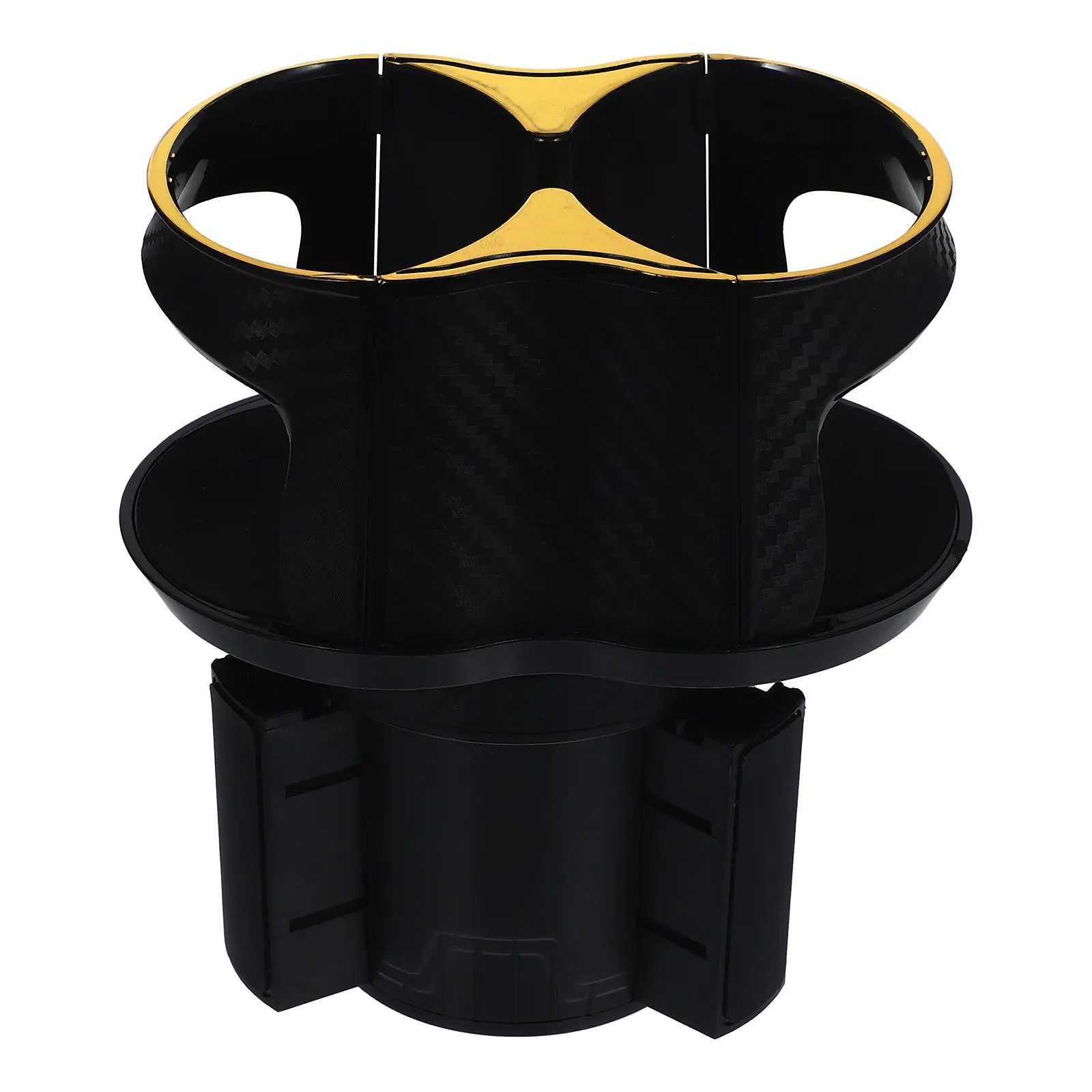 

2 in 1 Rotating Car Cup Holder Expander Dual Drink Holder for Vehicle ABS Material Heavy Duty Stable Cup Mount for Cars Interior