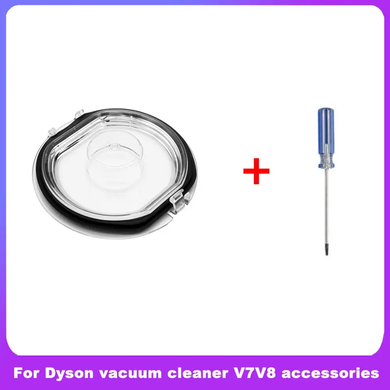 For  Dyson vacuum cleaner V7V8 dust collecting bucket bottom cover sealing ring garbage box accessories