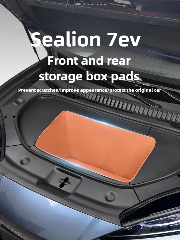 BYD Sealion 7 2024-2025 Full-Surround Leather Cargo Mat - Image 3