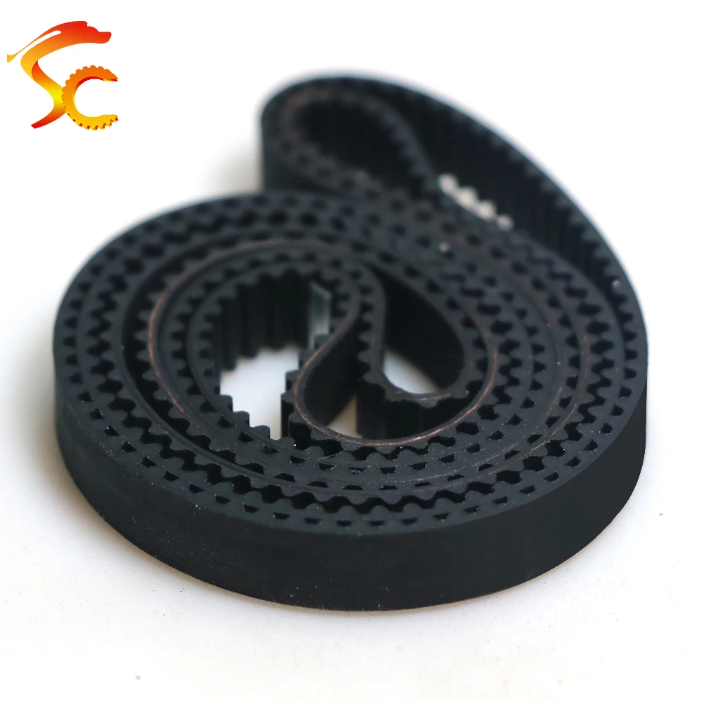 ONEFIRE Rubber Timing Belt S2M 286/290/292/298/300mm Width 6/9/10/15mm STPD 2M Synchronous Closed loop Belt