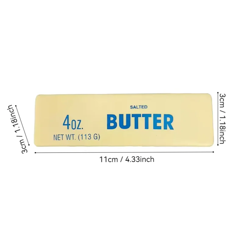 Squishy Elastic Butter Stick Fidget Toy Cheese Shape Stress Relief Game Funny Decompression Prank Squeeze Toy for Anxiety Relief image 3