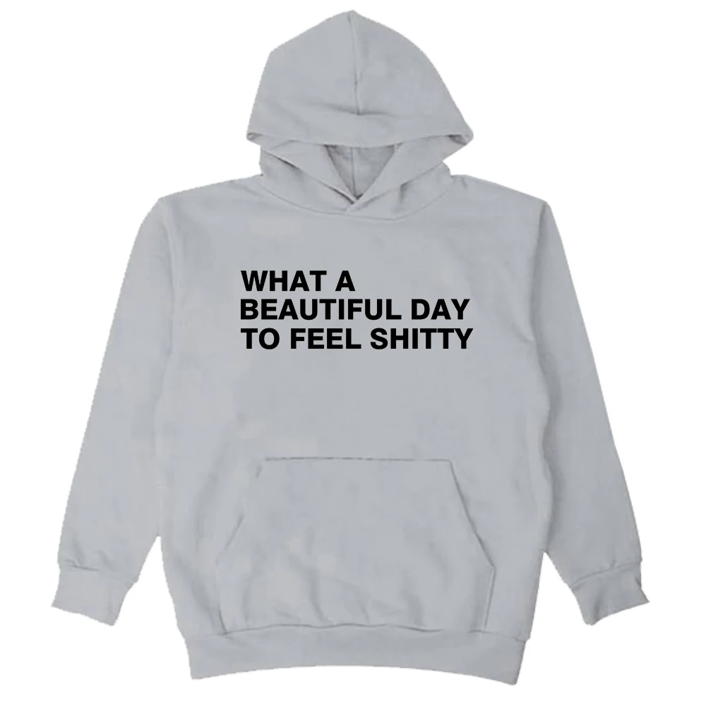 GF لورين سبنسر سميث يا ألبوم يوم جميل هوديي كم طويل ملابس الشارع الشهير الرجال النساء قمصان سويت شيرت بقلنسوة