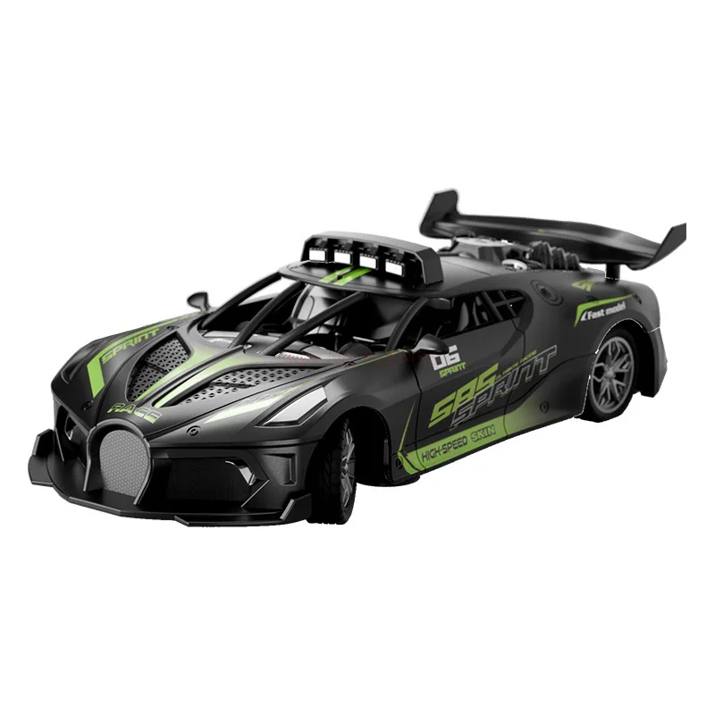 Bugatti Controle Remoto Carro Esportivo para Crianças, Carro Elétrico de Alta Velocidade, Brinquedo Resistente a Queda, Corrida RC, Presentes para Meninos, 2.4G