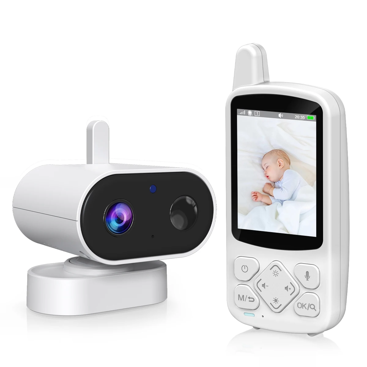 Newest Electronic Baby Monitor 2.8-Inch Night Vision Remote Control Baby Sleep Monitoring Camera Video Baby Security Monitor