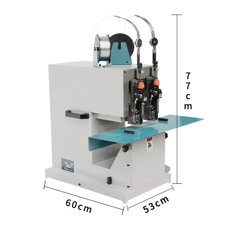 Double Head Saddle Stitcher Wire Binding Machine High Speed Saddle Binding Machine Stapler Folding machine