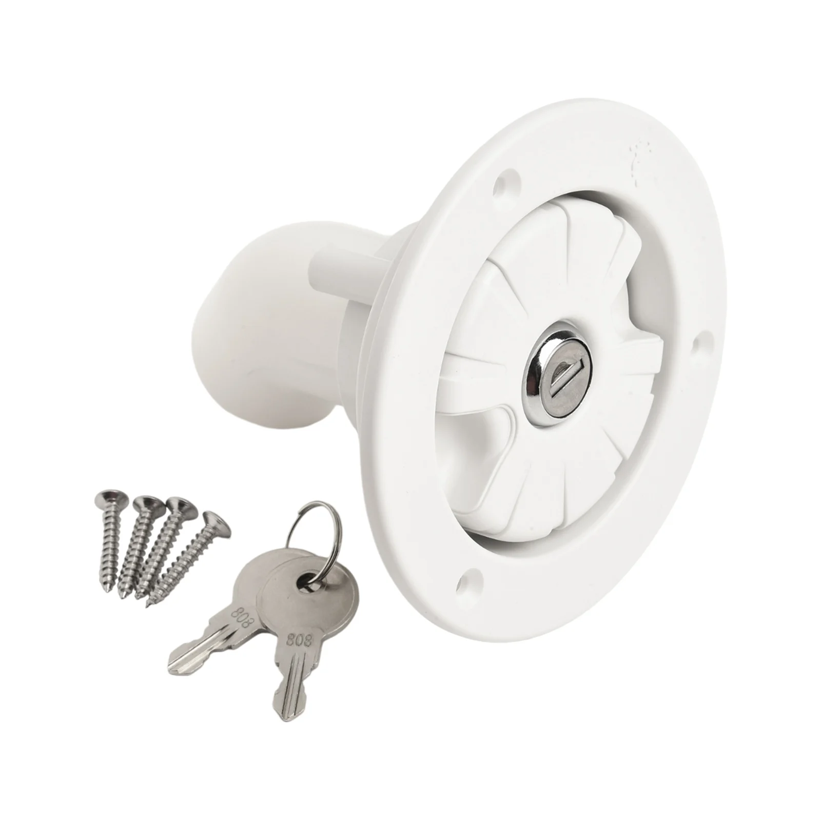 Keys Water Inlet Water Inlet Bath Accessory Sets Fit For Caravan Motorhome Fit For RV Camper Trailer Cars Plastic & Metal