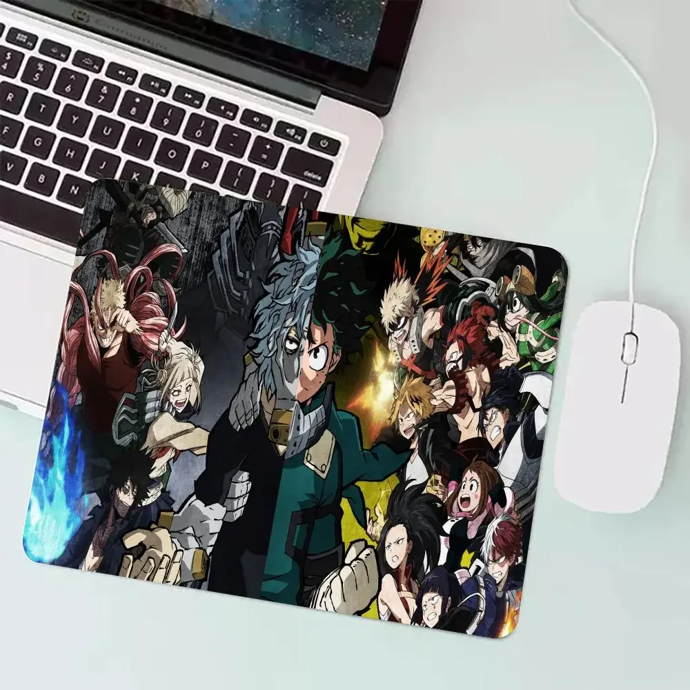 My Hero Academia Mouse Pad Small rubber gamer accessories mousepad laptop desk pad non-slip computer keyboard Small mouse pad