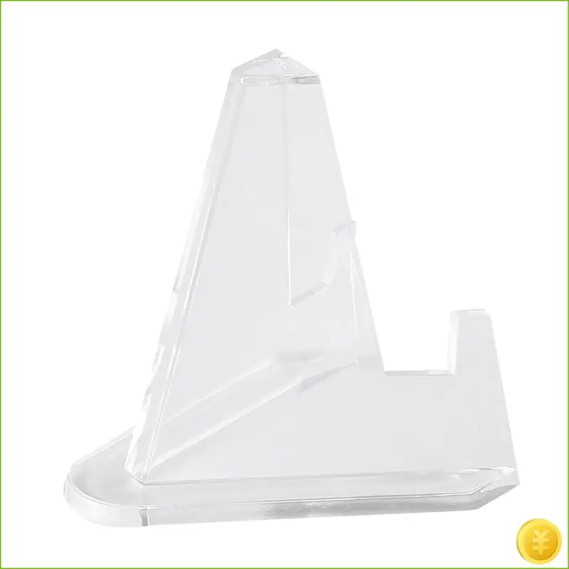 40Pcs Commemorative Coin Display Rack, Decorative Bracket For Ancient Coins, Triple-Cornered Display Rack, Coin Rack