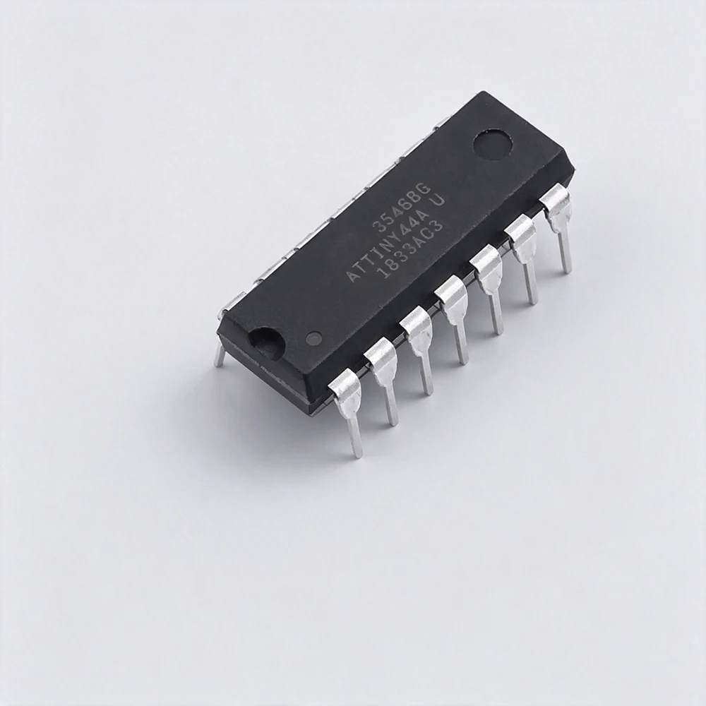 1pcs/lot ATTINY44 ATTINY44A-PU DIP ATTINY44A-PU -20PU V-10PU ATTINY44-20PU DIP-14 In Stock