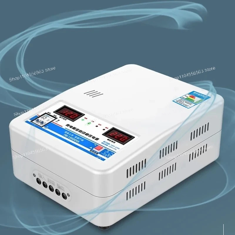 20KW AC220V Automatic Voltage Stabilizer Air Conditioning Special Regulator Household Wall-mounted Computer Regulator