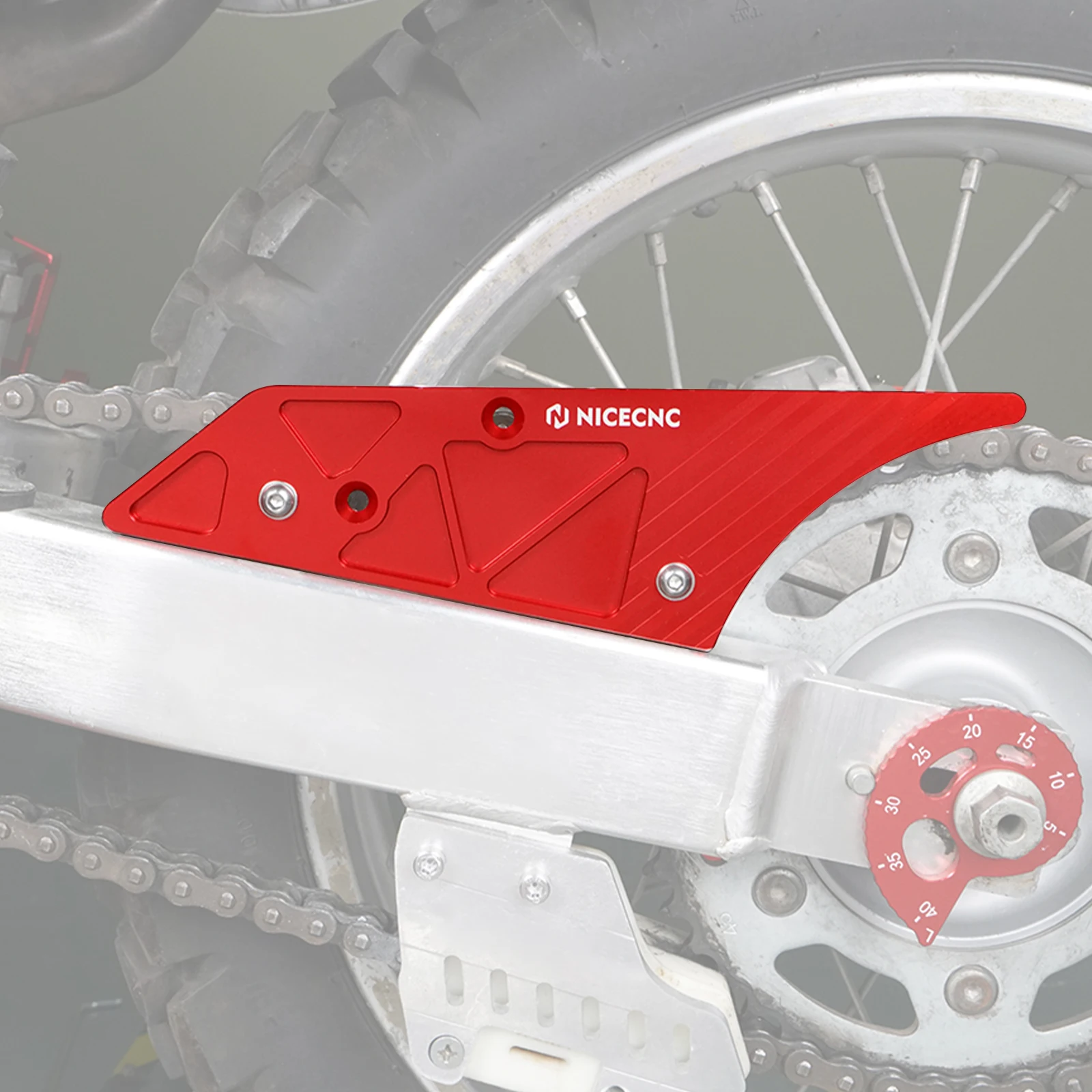 NICECNC الألومنيوم الخلفية سلسلة الحرس لهوندا XR 650L 650 L XR650L 1993-2025 2024 2023 2022 2021 2020 2019 دراجة نارية الملحقات