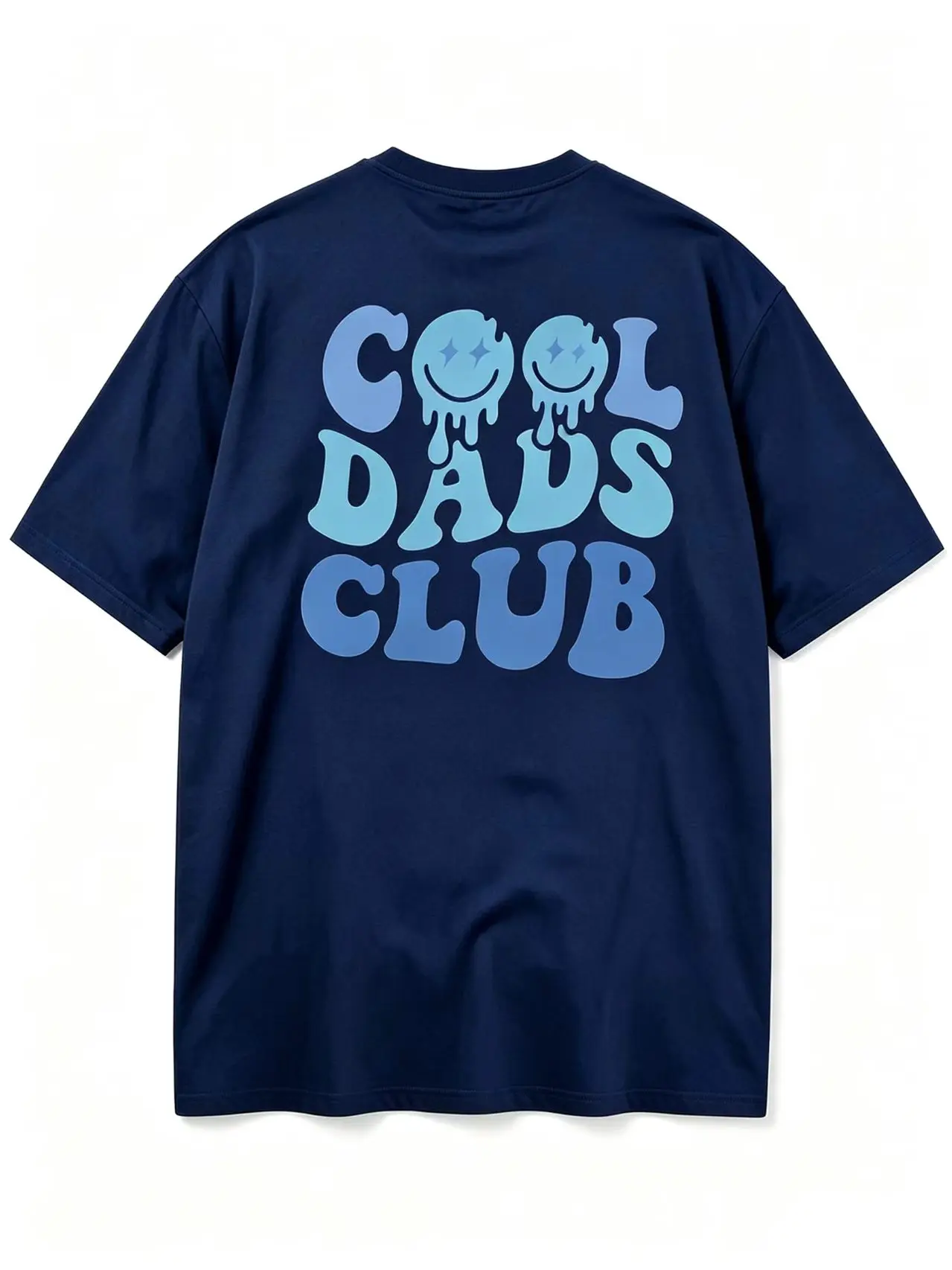 Hot‑Sell Men Cotton Back Print T‑Shirt Casual Fashion Short Sleeve Summer Cotton Tee Tops