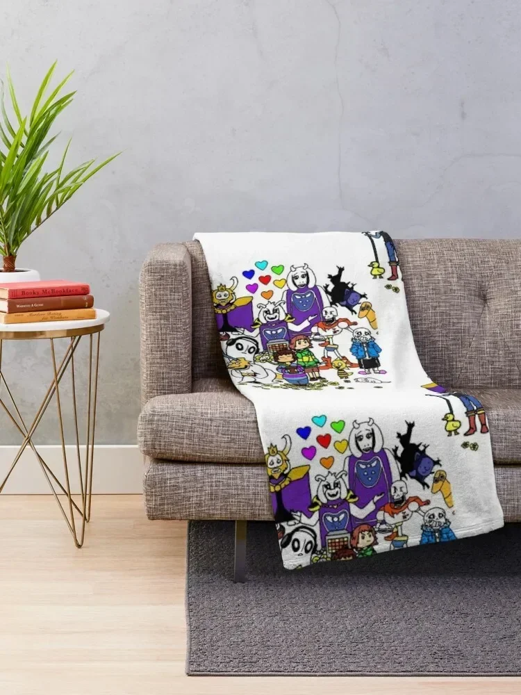 UNDERTALE Throw Blanket Winter beds Decoratives Picnic blankets ands Blankets