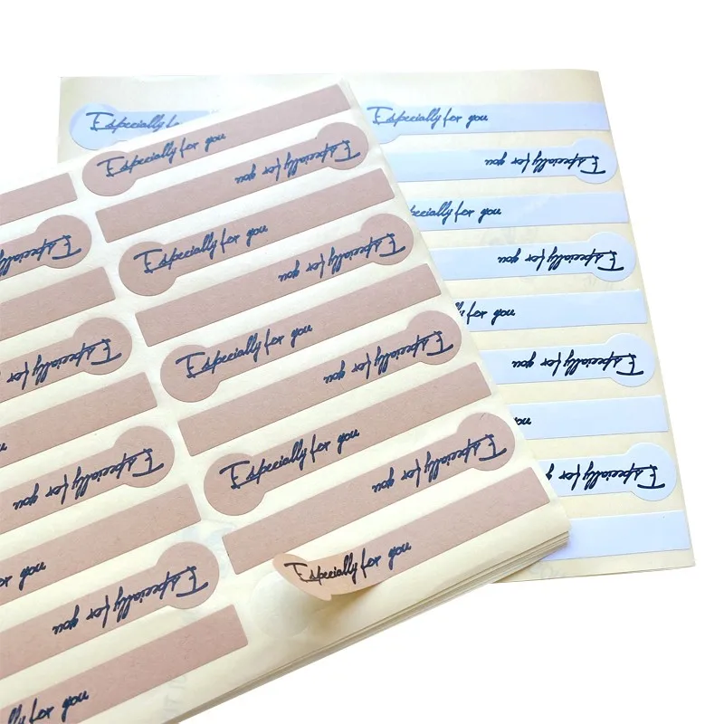 200pcs/lot Simple Especially for You Kraft Sealing Lable Sticker for DIY Gift Decor Baking Packaging Glass Jar Decor  Sticker