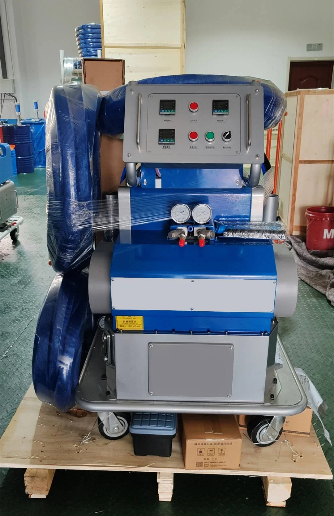 

Customized Hydraulic Polyurea Roof Coating Waterproof Polyurethane Spray Foam Insulation Spray Foam Machine