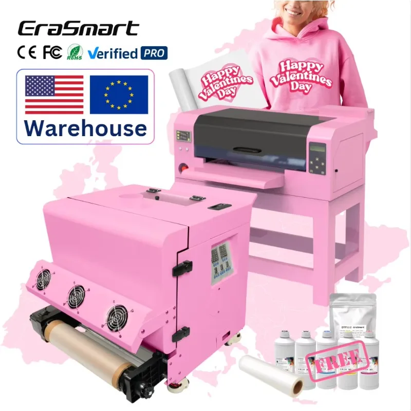 DTF Printer T-Shirts Hat Textiles Garment Clothes Sticker Printer A3 XP600 I1600 Printhead DTF Printer Printing Machine