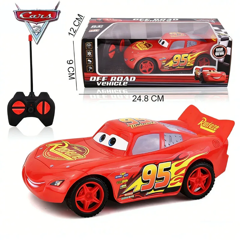 2026 ดิสนีย์อะนิเมะพิกซาร์ คาร์ส 3 รถของเล่นไฟฟ้าไลท์นิ่ง แมคควีนรีโมทคอนโทรลของเล่นเด็กจำลองการแข่งรถของขวัญวันเกิด