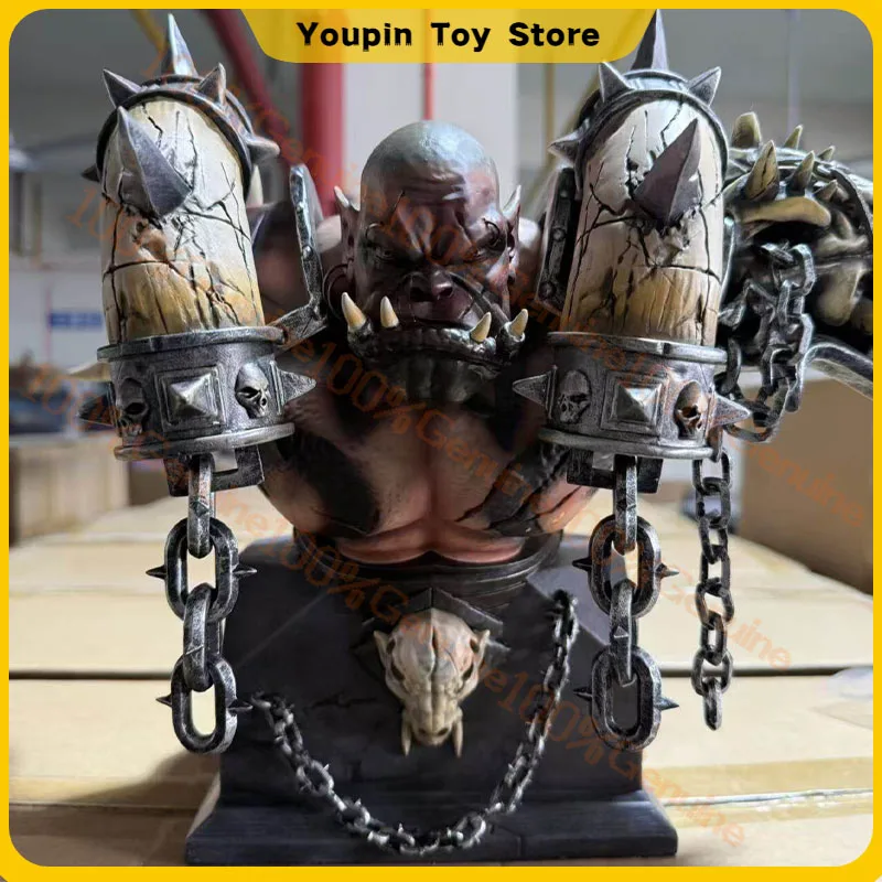 

World Of Warcraft Figure Kilrogg Deadeye Bust Resin Statue Anime Collectible Model Desktop Decorations Holiday Gifts Kids Toys