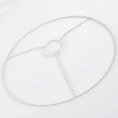 

Iron Lamp Shade Ring Frame Diy Round Light Cage For Chandelier Pendant Ceiling Lamp E27 Socket Wire Support Vintage Holder