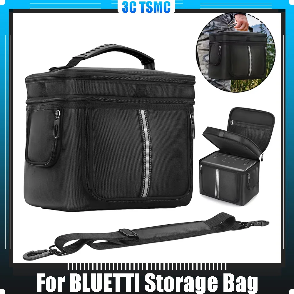 

Portable Travel Case with Handle Travel Carrying Case Power Station Storage Case for BLUETTI Solar Generator EB3A 268Wh LiFePO4