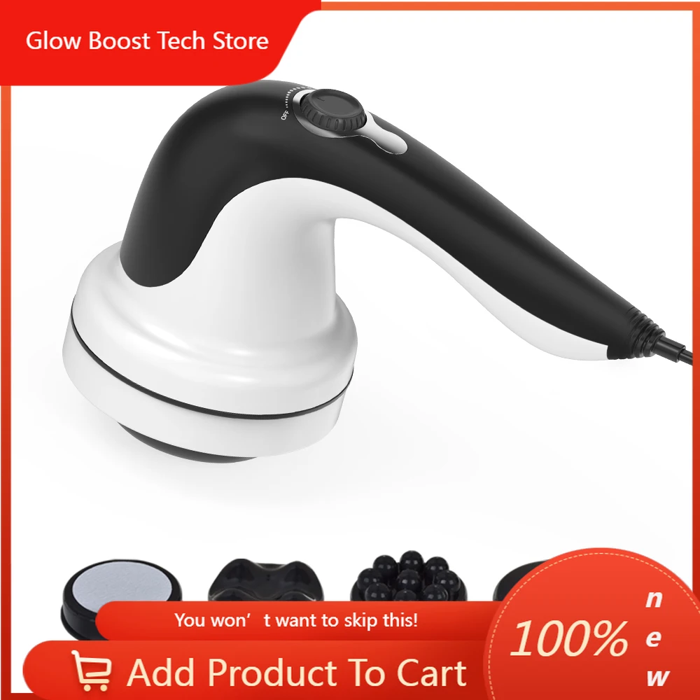 

Массажер NYSmart Library Ekang PL-604 для устранения целлюлита и коррекции фигуры, электрический ручной массажер для спины и шеи