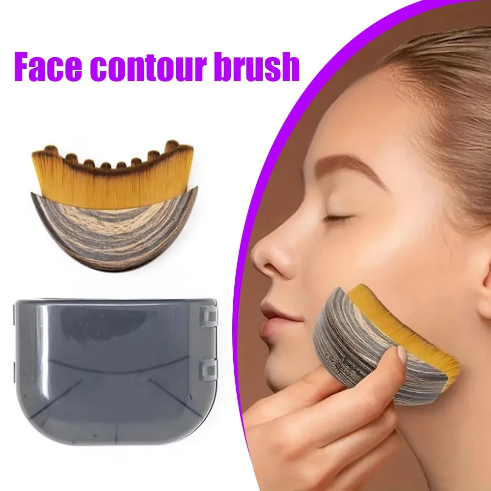 

Портативная лимфатическая контурная щетка для лица, подбородок, уменьшает отечность, инструмент для скульптуры лица, лимфодренажные щетки для лица, многофункциональные