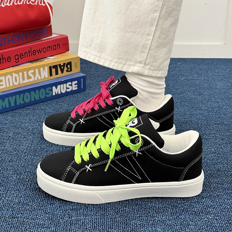 حذاء قماش 2025 الصيف الساخن بيع شارع العليا منخفضة أعلى زوجين عدم الانزلاق مقاومة للاهتراء ريترو للجنسين أحذية رياضية