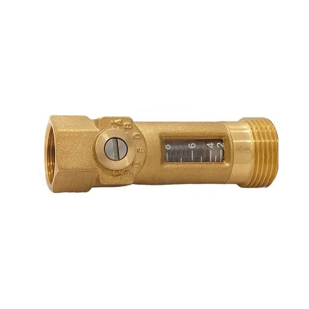 Direct Flow Rate Display Tool Control Balancing Valve 1-3.5L min Flow Rate 2-8L min Flow Range Versatile Connections