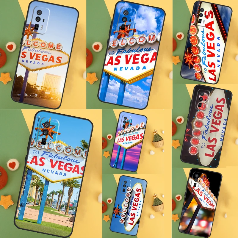  Las Vegas Sign Rome Case For POCO F6 Pro X6 X5 X3 F3 F5 M6 M5s Xiaomi 14 Ultra 12 13 Lite 11T 12T 13T Pro Cover