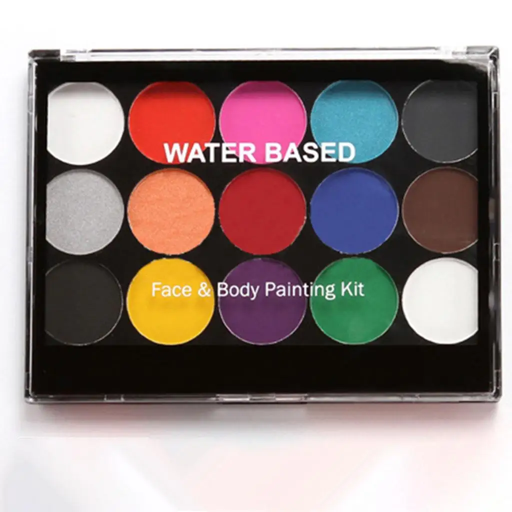 

, 1 Painting Makeup Kit with 2 Pcs Professional for Halloween Cosplay Party