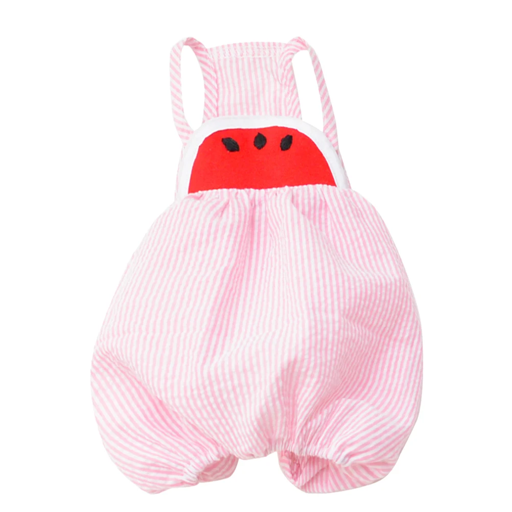 

Spring and Summer Watermelon Suspender Pants Small Dog Clothes Costumes Breed Pet