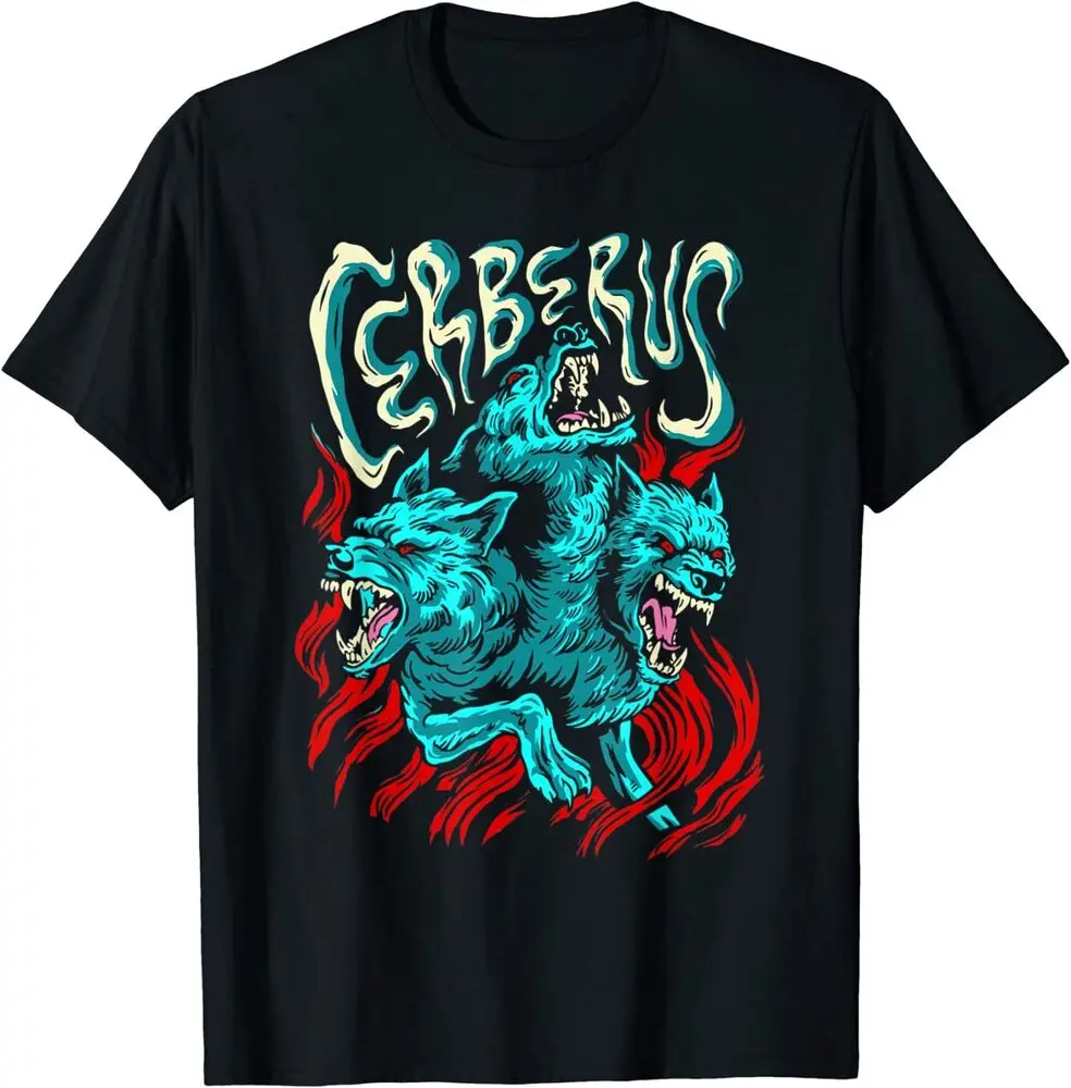 Cerberus Hound of Hades Greek Mythology T-Shirt High Quality 100%Cotton Short Sleeve