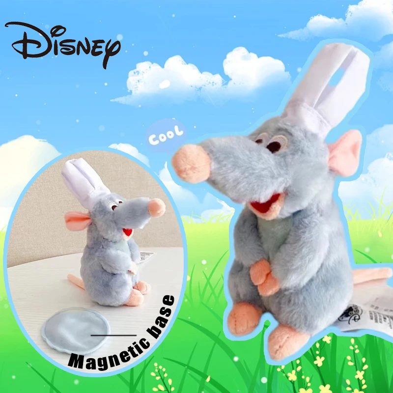 

Disney Ratatouille Chef Remy Plush Doll Magnetic Shoulder Decor Kawaii Creativity Plush Toys Birthday Surprise Surrounding Gifts