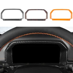 Car Styling Center Console Dashboard Frame Decorative Cover Trim Kits Fit For Ford Ranger Wildtrak T9 2023 2024 Accessories