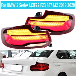 Car Tail Light Assembly For BMW 2 Series LCI F22 F23 F87 M2 2019 2020 Car LED Rear Signal Light Brake Lamp Taillight Assembly