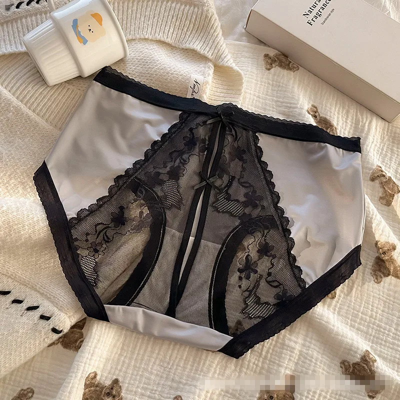 ملابس داخلية نسائية مثيرة مقاس كبير ملابس داخلية من الدانتيل ropa de mujer ملابس داخلية مثيرة للنساء ملابس داخلية صيفية سراويل شبكية lenceria