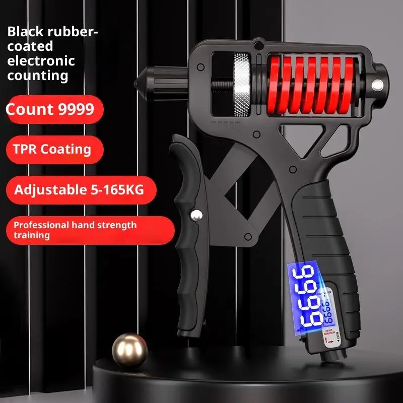 Strengthener Hand Gripper Nonslip Grip Strength Trainer Adjustable Resistance 5-165KG For Finger Rehabilitation Training Fitness