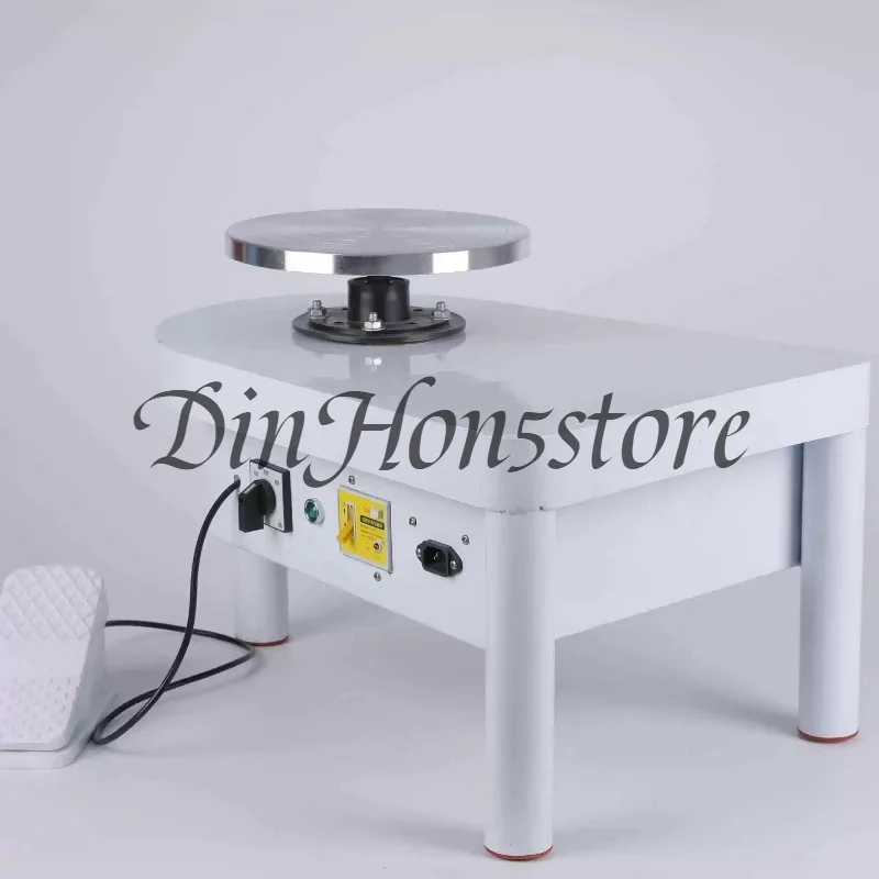 Pottery Forming Machine Pottery Wheel Ceramic Machine with Foot Pedal Pottery Wheel for DIY Clay Art Craft